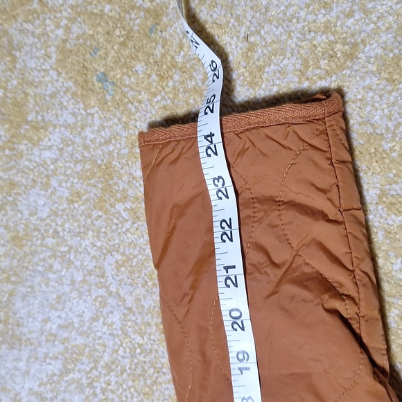 NWT St John's Bay orange all weather coat, with pockets. - Picture 12 of 12